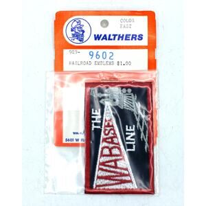 NOS Walthers The Wabash Line Railroad Patch